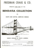 Freeman Craig & Co. March 1977: Catalog #34 - Part One of the Benda�a Collection of South and Central American Coinage