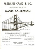 Freeman Craig & Co. October - December 1979: Catalog #52 - Part Four of the Davis Collection Rare and Choice Latin American Crowns and Minors Panama through Uruguay