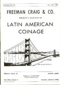 Freeman Craig & Co. January - February 1980: Catalog #53 = A Selection of Latin American Coinage