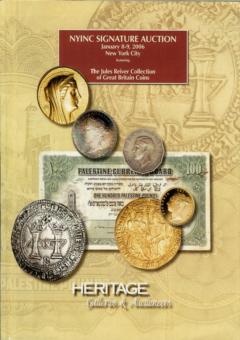 Heritage Auction Galleries January 8-9,2006: NYINC Signature Auction Featuring The Jules Reiver Collection of Great Britain Coins
