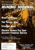 International California Mining Journal Vol. 71, No. 12, August 2002