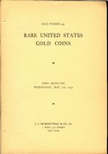 J. C. Morgenthau May 3,1939: Rare United States Gold Coins