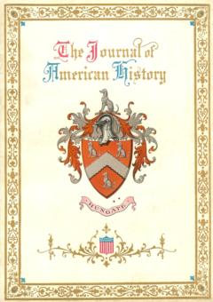 The Journal of American History Vol. 11, No. 1, 1917