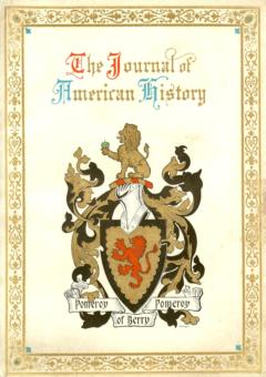 The Journal of American History Vol. 11, No. 2, 1917