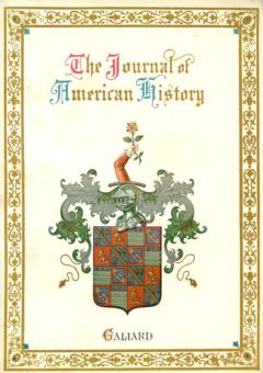 The Journal of American History Vol. 12, No. 4, 1918