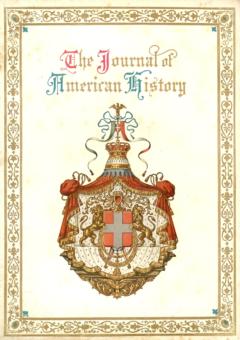 The Journal of American History Vol. 13, No. 1, 1919