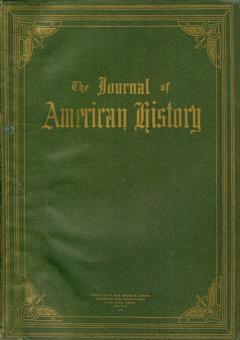The Journal of American History Vol. 2, No. 1, 1908