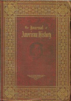 The Journal of American Hsitory Vol. 2, No. 3, 1908