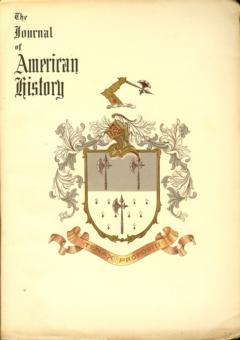 The Journal of American History Vol. 4, No. 3, 1910