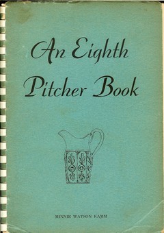 An Eighth Pitcher Book by Kamm, Minnie Watson