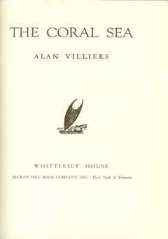 The Coral Sea by Villiers, Alan