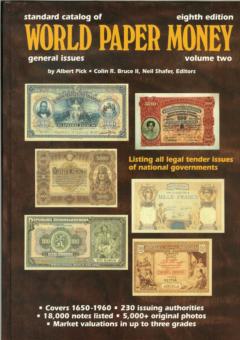 Standard Catalog of World Paper Money - General Issues by Pick, Albert and Colin R. Bruce II Ed.