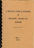 A Tentative Listing of Exonumia of Shreveport - Bossier City, Luoisiana by Hill, Eddy M.