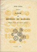 Album de Monedas de Baleares by Cerda, Juan