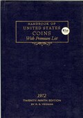 Handbook of United States Coins With Premium List - 29th Edition by Yeoman, R.S.