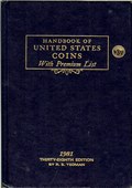Handbook of United States Coins With Premium List - 38th Edition by Yeoman, R.S.