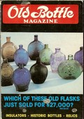 Old Bottle Magazine Vol. 13, No. 8, August 1980