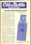 Old Bottle Magazine Vol. 16, No. 10, October 1983