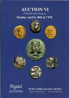 Pegasi Auctions April 8,2002: Auction VI - A Mail Bid Sale