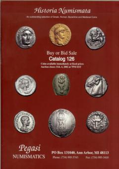 Pegasi Numismatics February 4,2002: Catalog 126 - Buy or Bid Sale