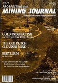 Prospecting and Mining Journal Vol. 72, No. 5, January 2003