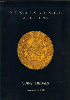 Renaissance Auctions December 6,2000: Coins - Medals