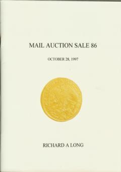 Richard A. Long October 28,1997: Mail Auction Sale 86