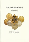 Richard A. Long December 20,1999: Mail Auction Sale 88