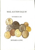 Richard A. Long November 29,2000: Mail Auction Sale 89