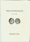 Richard A. Long July 21,2004: Mail Auction Sale 94