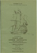 Sotheby & Co. April 18, 1972: Catalogue of Coins and Other Artifacts Recovered from the Wreck of the Dutch East-Indiaman �Hollandia� (Sunk 1743)