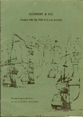 Sotheby & Co. July 14,1969: Treasure Recovered from the Site of H.M.S. Association