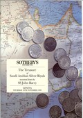 Sotheby's November 16,1995: The Treasure of Saudi Arabian Silver Riyals Recovered from the SS John Barry