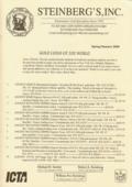 Steinberg's, Inc. Spring-Summer 2008: Gold Coins of the World