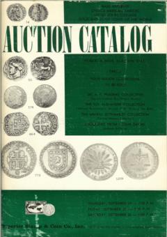 Superior Stamp & Coin Co. Inc. Septembet 24-26,1970: Featuring the Dr. A.F. Pradeau, Merrill Bothamley, Sol Alexander, and Moshe Dayan Collections of U.S., Foreign, Mexican, Ancients and Judaean Coins